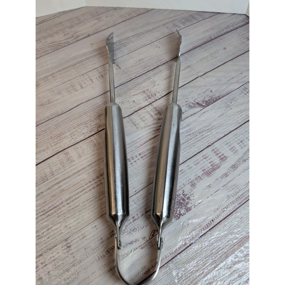 Jenn-Air Heavy Duty Tongs Stainless Steel  17 inch Barbecue